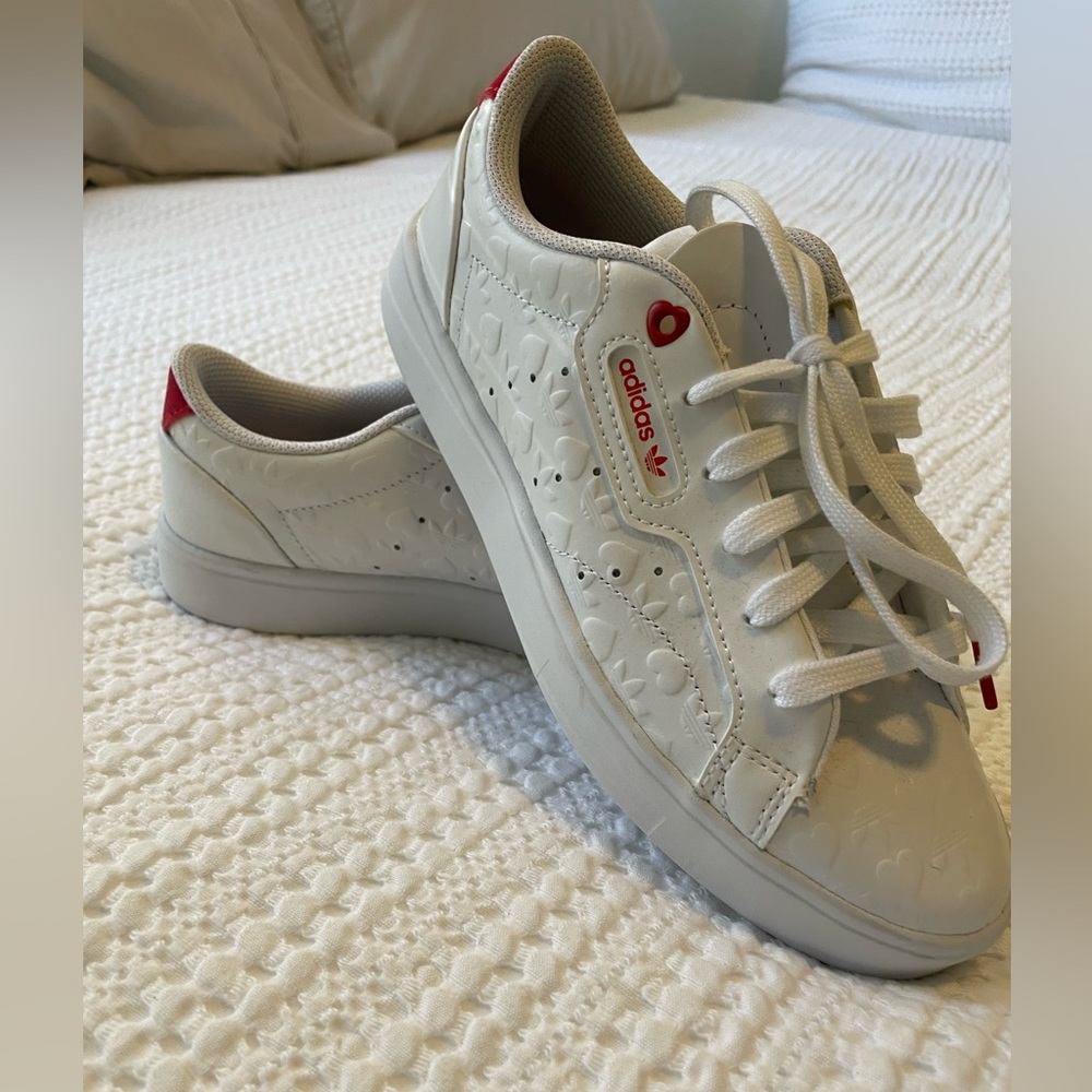 Adidas Heart Embossed Sneakers *New*